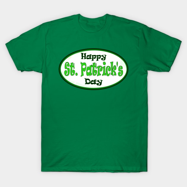 St Patrick s Day 17th March Ireland's Irish Saint Pat T-Shirt by PlanetMonkey